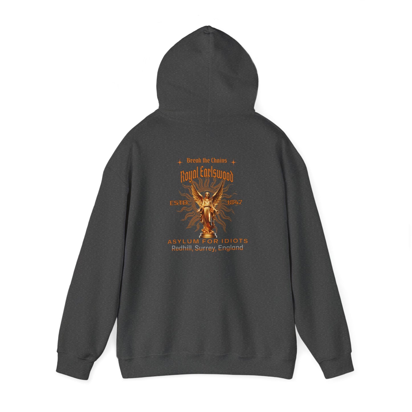Asylum for Idiots England History Mental Health Awareness Hoodie
