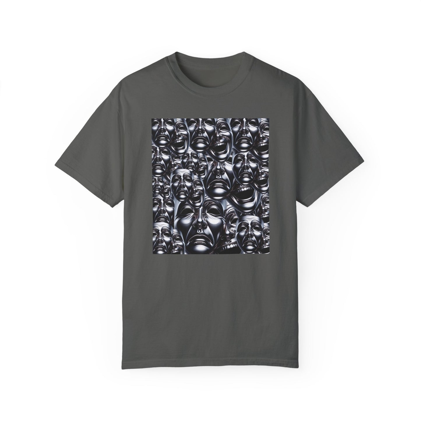 Comedy/Tragedy Faces for Mental Health Awareness Unisex T-shirt