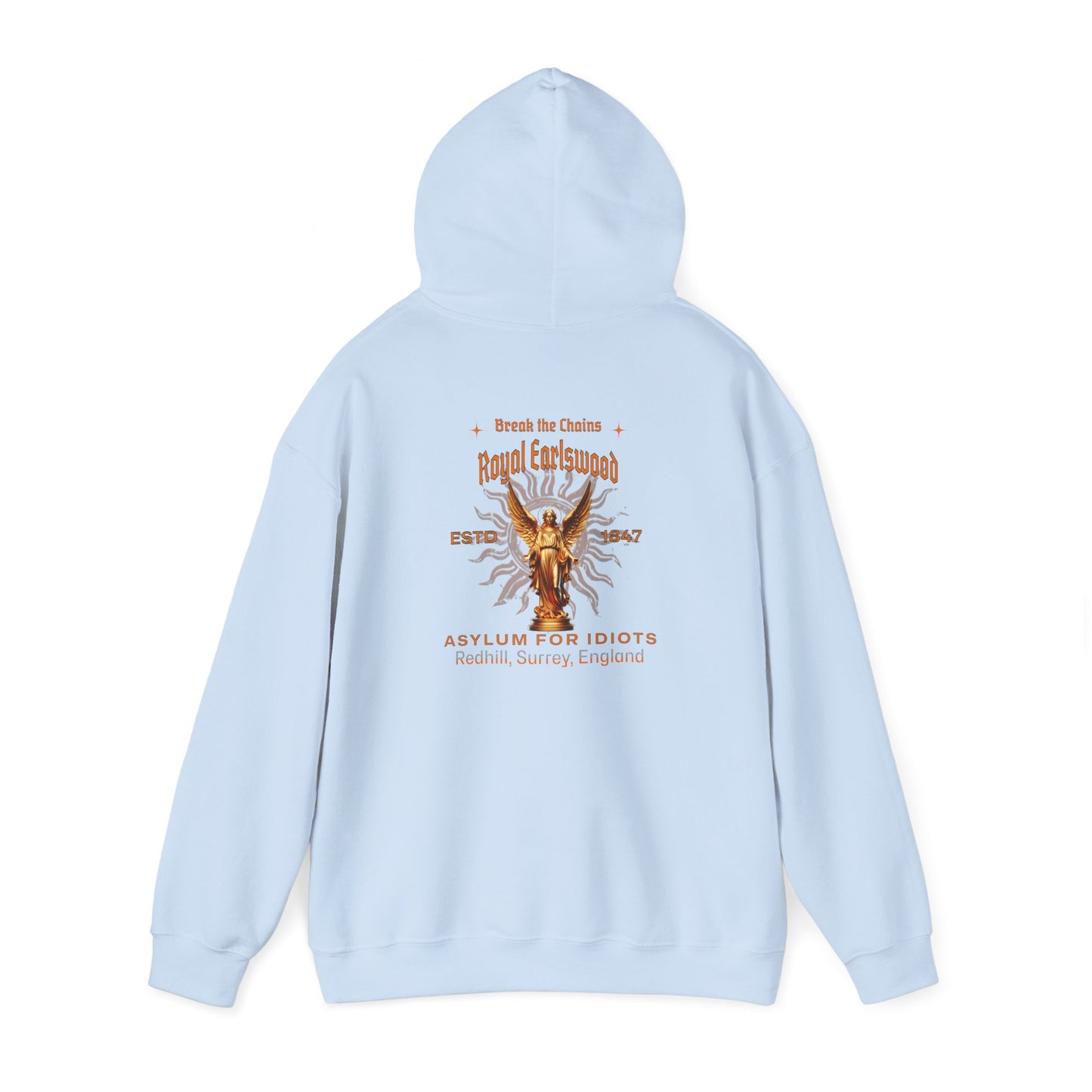 Asylum for Idiots England History Mental Health Awareness Hoodie